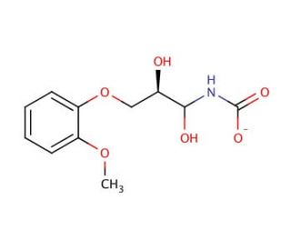(R)-Methocarbamol (CAS 145841-69-6) - chemical structure image