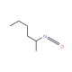 (R)-(−)-2-Hexyl isocyanate (CAS 745783-77-1) - chemical structure image