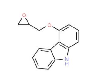 (R)-(&minus;)-4-(2,3-Epoxypropoxy)carbazole (CAS 95093-96-2) - chemical structure image
