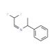 (R)-N-(2,2-Difluoroethylidene)-1-phenylethylamine (CAS 160797-29-5) - chemical structure image