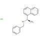 (R)-(−)-N-Benzyl-1-(1-naphthyl)ethylamine hydrochloride (CAS 163831-65-0) - chemical structure image