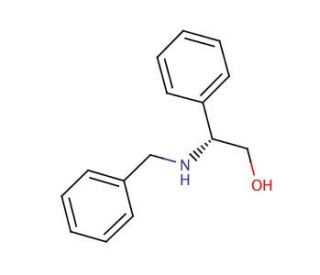 (R)-(&minus;)-N-Benzyl-2-phenylglycinol (CAS 14231-57-3) - chemical structure image