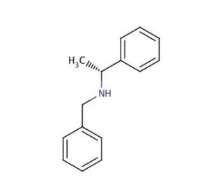 (R)-(&plus;)-N-Benzyl-&alpha;-methylbenzylamine (CAS 38235-77-7) - chemical structure image