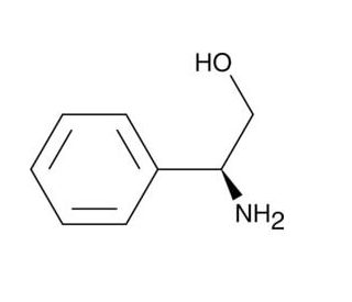 (R)-(&minus;)-2-Phenylglycinol (CAS 56613-80-0) - chemical structure image
