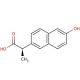 (R)-O-Desmethyl Naproxen (CAS 123050-98-6) - chemical structure image