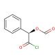 (R)-(−)-O-Formylmandeloyl chloride (CAS 29169-64-0) - chemical structure image