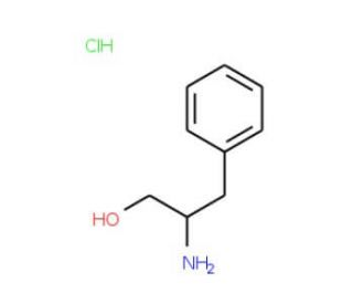 (R)-Phenylalaninol HCl (CAS 58852-38-3) - chemical structure image