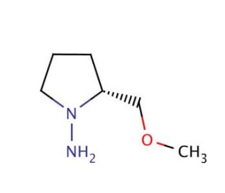 (R)-(&plus;)-1-Amino-2-(methoxymethyl)pyrrolidine (CAS 72748-99-3) - chemical structure image