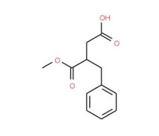 (R)-(&plus;)-2-Benzylsuccinic acid 1-methyl ester (CAS 119807-84-0) - chemical structure image
