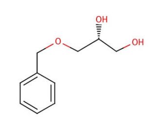 (R)-(+)-3-Benzyloxy-1,2-propanediol (CAS 56552-80-8) - chemical structure image