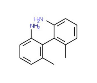 (R)-(&plus;)-6,6&prime;-Dimethyl-2,2&prime;-biphenyldiamine (CAS 3685-06-1) - chemical structure image