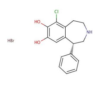 R(&plus;)-SKF-81297 hydrobromide (CAS 253446-15-0) - chemical structure image