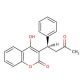 (R)-(+)-Warfarin (CAS 5543-58-8) - chemical structure image