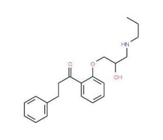 (R)-Propafenone (CAS 107381-31-7) - chemical structure image
