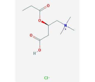 (R)-Propionyl Carnitine Chloride (CAS 119793-66-7�) - chemical structure image