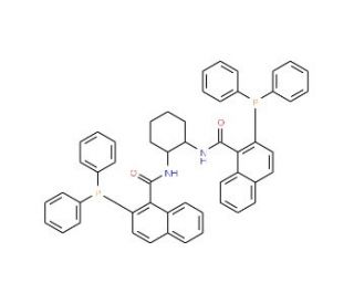(R,R)-DACH-naphthyl Trost ligand (CAS 174810-09-4) - chemical structure image