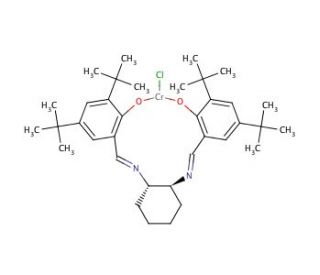 (R,R)-N,N&prime;-Bis(3,5-di-tert-butylsalicylidene)-1,2-cyclohexanediaminochromium(III) chloride (CAS 164931-83-3) - chemical struc