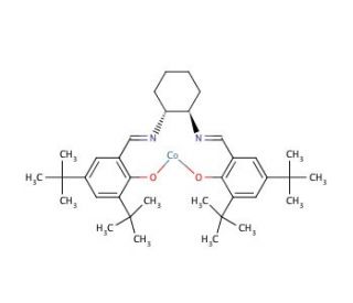 (R,R)-(&minus;)-N,N&prime;-Bis(3,5-di-tert-butylsalicylidene)-1,2-cyclohexanediaminocobalt(II) (CAS 176763-62-5) - chemical structure ima