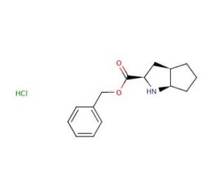 (R,R,R)-2-Azabicyclo[3.3.0]octane-3-carboxylic Acid Benzyl Ester Hydrochloride Salt (CAS 138877-09-5) - chemical structure im