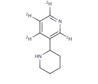 (R,S)-Anabasine-2,4,5,6-d4 (CAS 1020719-08-7) - chemical structure image