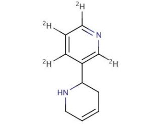 (R,S)-Anatabine-2,4,5,6-d4 (CAS 1020719-11-2) - chemical structure image
