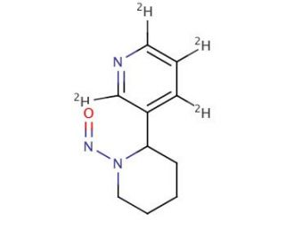 (R,S)-N-Nitrosoanabasine-d4 (CAS 1020719-68-9) - chemical structure image