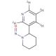(R,S)-N-Nitrosoanabasine-d4 (CAS 1020719-68-9) - chemical structure image