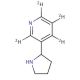 (R,S)-Nornicotine-d4 (CAS 66148-18-3) - chemical structure image