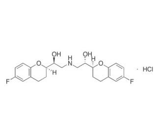 (R,S,S,S)-Nebivolol Hydrochloride (CAS 920299-33-8) - chemical structure image