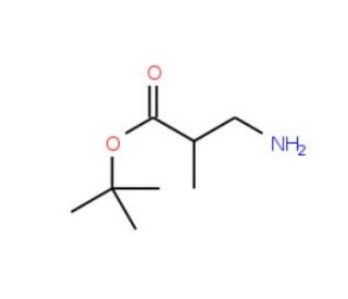 [R,S]-tert-Butyl 3-amino-2-methylpropionate - chemical structure image