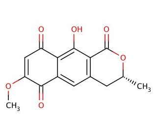 (R)-Semixanthomegnin - chemical structure image