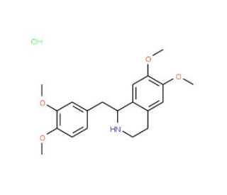 R-Tetrahydropapaverine HCl (CAS 54417-53-7) - chemical structure image