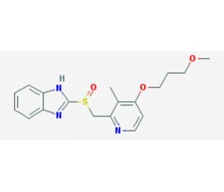 Rabeprazole (CAS 117976-89-3) - chemical structure image
