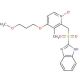 Rabeprazole Sulfone N-Oxide (CAS 924663-37-6) - chemical structure image