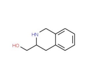 rac 1,2,3,4-Tetrahydroisoquinoline-3-methanol (CAS 63006-93-9) - chemical structure image