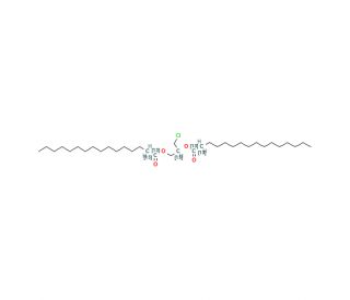 rac 1,2-Bis-palmitoyl-3-chloropropanediol-13C5 (CAS 1246815-94-0) - chemical structure image