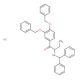rac 1-[3,4-(Dibenzyloxy)phenyl]-2-[(diphenylmethyl)amino]-1-butanone HCl (CAS 855220-23-4) - chemical structure image