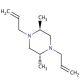 rac 1,4-Diallyl-2,5-dimethylpiperazine - chemical structure image