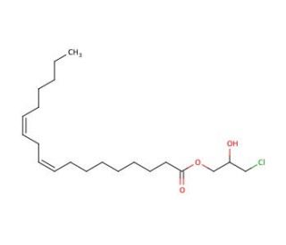 rac-1-Linoleoyl-3-chloropropanediol - chemical structure image