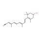 rac 13-(E/Z)-3-Hydroxyretinonitrile - chemical structure image