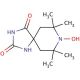 rac-2,2,6,6-Tetramethylpiperidine-N-oxyl-4, 4-(5-spirohydantoin) (CAS 15871-56-4) - chemical structure image