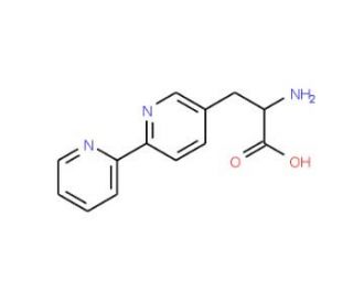 rac (2,2&prime;-Bipyridin-5-yl)alanine Dihydrochloride - chemical structure image