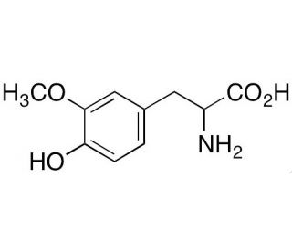 rac 3-O-Methyl DOPA (CAS 7636-26-2) - chemical structure image