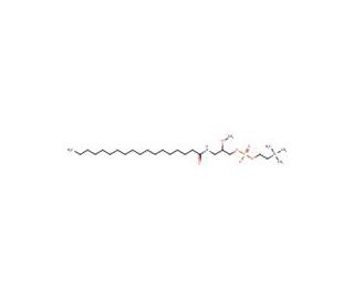 rac-3-Octadecanamido-2-Methoxypropan-1-ol Phosphocholine (CAS 163702-19-0) - chemical structure image