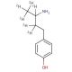rac 4-(3-Aminobutyl)phenol-d6 (CAS 1189890-45-6) - chemical structure image