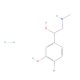 rac 4-Bromo Phenylephrine Hydrochloride (CAS 1391054-36-6) - chemical structure image