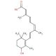 rac 4-Hydroxy-9-cis-retinoic Acid (CAS 150737-17-0) - chemical structure image