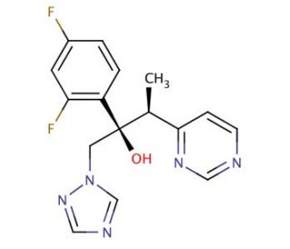 rac 5-Desfluoro Voriconazole - chemical structure image