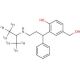 rac 5-Hydroxymethyl Desisopropyl Tolterodine-d6 (CAS 1189419-89-3) - chemical structure image