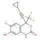 rac 7-Hydroxy Efavirenz (CAS 205754-50-3) - chemical structure image